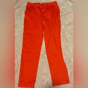 Docker, Women's dress pants in orange color